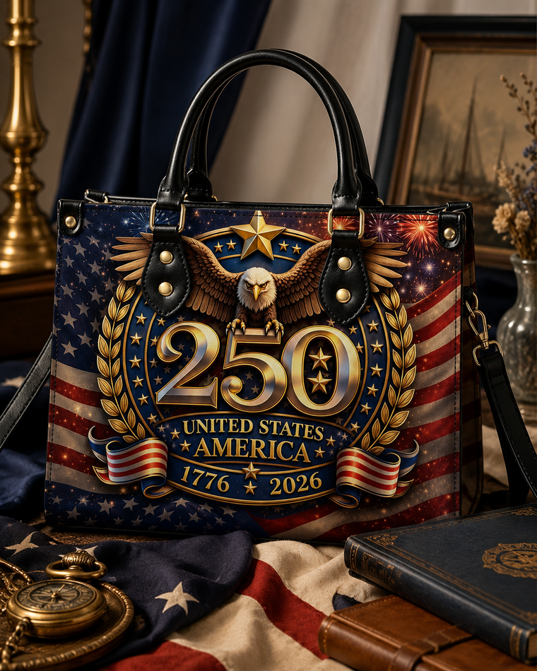 America 250th Anniversary Leather Handbags