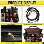Four quadrant visual layout highlighting exterior surfaces and interior of the tree patchwork item