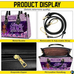 Personalized Leather Handbag for Black Women, Custom African Purse Bag Set, Birthday Meaningful Gifts for Mom, Friend
