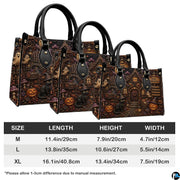 Proportional scale chart demonstrating medium, large, and extra-large options for the accessory.