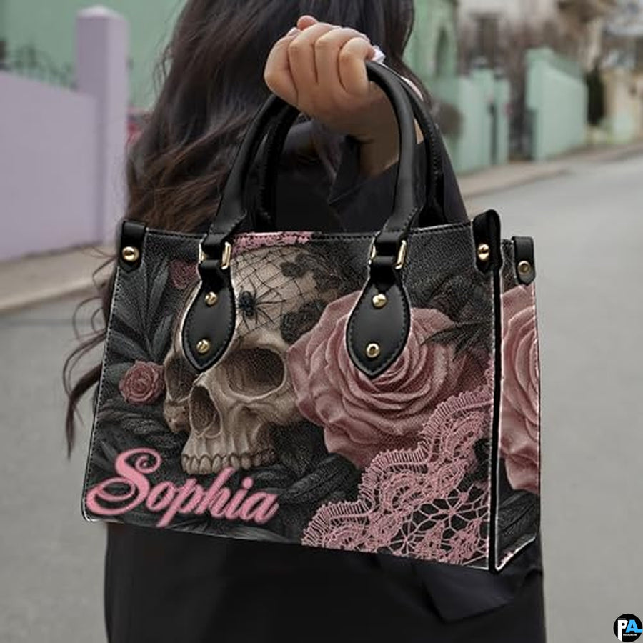 Personalized with Spiderweb Handbag