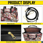 Graphic overview presenting structural elements and finishing accents of the printed holiday accessory