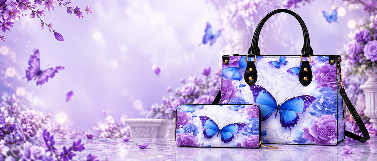 Butterfly Leather Handbags
