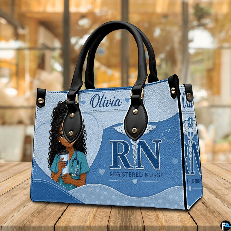 Three proportion formats arranged in graduated perspective displaying blue nurse character art.