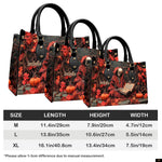 PREAUREUM "{split_values}" Personalized {collection_title} Leather Handbag