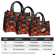 PREAUREUM "{split_values}" Personalized {collection_title} Leather Handbag