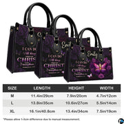 Macro close-up highlighting artistic details of glowing cross, butterfly wings, purple roses, and scripture typography