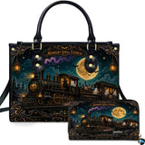 Ghost Train Art Steam Locomotive Graphic Design