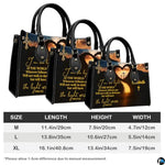 Personalized Christian Leather Handbag For Women, Bible Purse, Religious Bags Christian Gift For Women Her, Jesus Bag