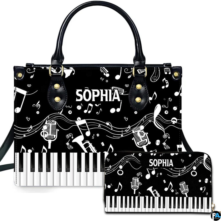 Music Lovers Leather Handbags