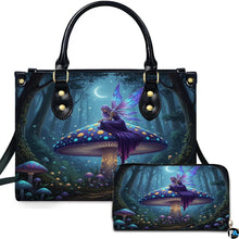 Personalized Dragon Leather Handbag, Fantasy Gothic Purse for Women, Mythical Shoulder Bag Gift for Dragon Lovers