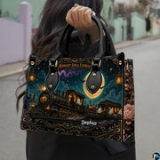 Frontal presentation highlighting the ghost train art design on the primary accessory silhouette.