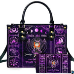 Personalized Witch Leather Bags, Halloween Purses For Women, Witch Art Bag, Spooky Halloween Purses, Holiday Gifts