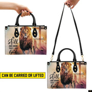PREAUREUM "{split_values}" Personalized {collection_title} Leather Handbag