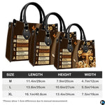 Personalized Christian Leather Handbag, Jesus Christian Tote Bag, Bible Purse, Religious Bags Gift for Mom, Women
