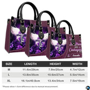 Personalized Christian Leather Handbag For Women, Bible Purse, Religious Bags Christian Gift For Women Her, Jesus Bag