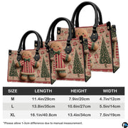 Proportional overview comparing scale options for gingerbread figure holiday print