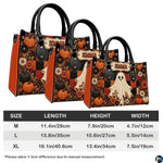 Dimension table comparing medium, large, and extra-large satchel sizing options.