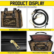 Personalized Christian Leather Handbag – Custom Purse Faith Gift for Mom, Grandma, Women Birthday or Christmas
