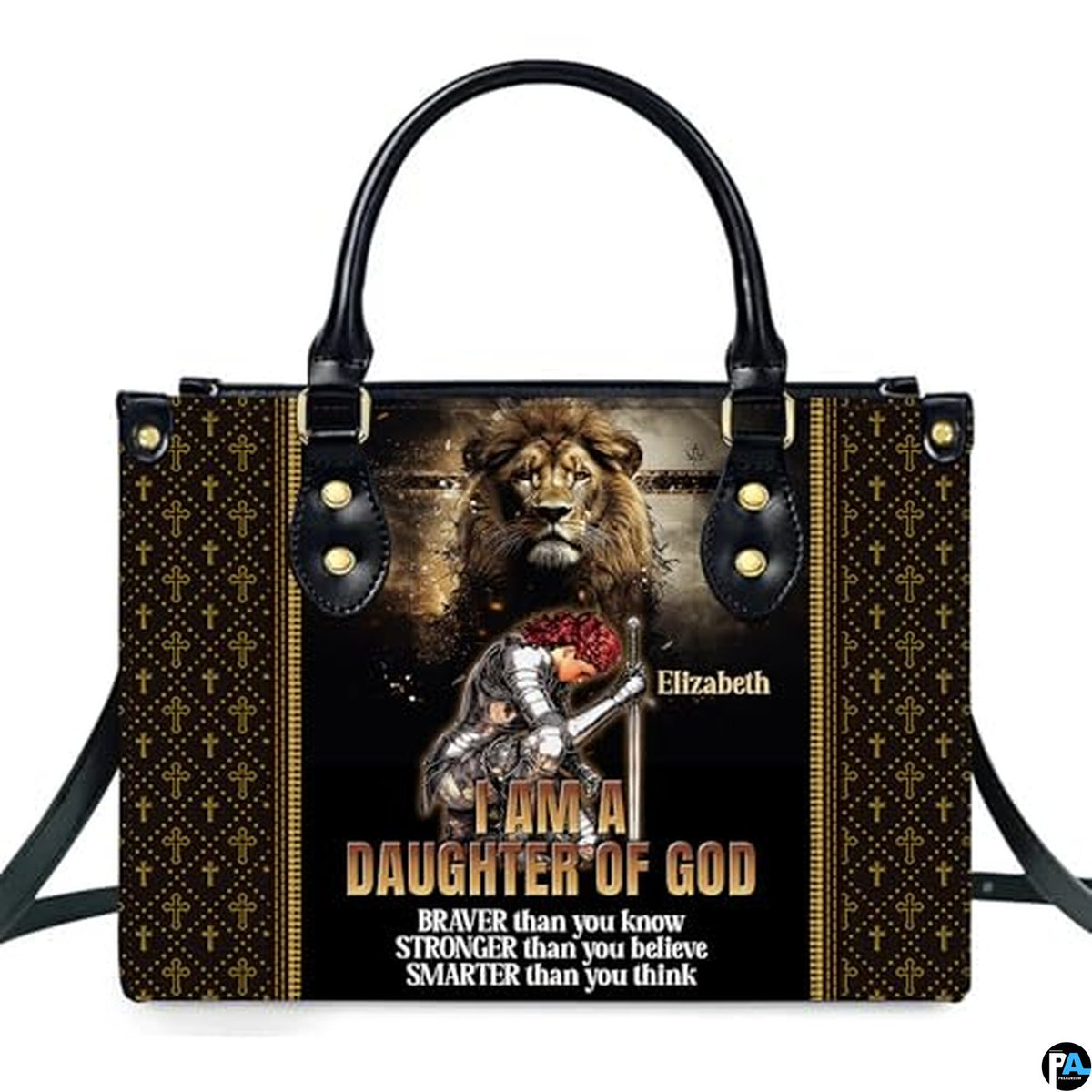Personalized Christian Leather Handbag For Women, Bible Purse, Religious Bags Christian Gift For Women Her, Jesus Bag