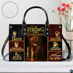 Christian Gifts for Women Faith, Customized Christian Leather Handbag, Jesus Bag, Bible Purse, Inspirational Religious