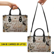 Personalized Christian Leather Handbag – Custom Purse Faith Gift for Mom, Grandma, Women Birthday or Christmas