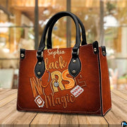 Personalized Nurse Leather Bag – Custom Medical Handbag & Purse Set with Name Gifts for Nursing Student Christmas Gift