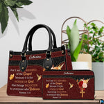 Side profile showing structured silhouette and textured burgundy finish of floral handbag.