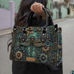 Personalized Halloween Leather Handbag – Custom Witch 3D Printing Effect Purses For Women – Spooky Gothic Shoulder Bag