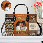 Mothers Day Gift Leather Bag- Personalized Grandmas Purse With Grandkids Names, Grandma Handbag Birthday Gifts For Mom Women