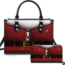Personalized 3D Inflated Santa's Suit Handbag for Christmas Gift