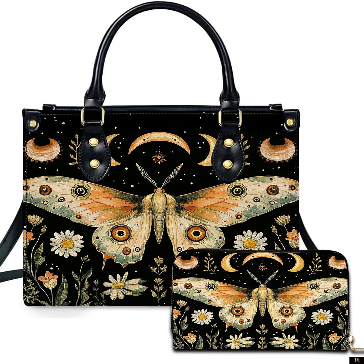 PREAUREUM "{split_values}" Personalized {collection_title} Leather Handbag