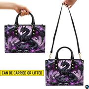 Carrying demonstrations displaying dual top handle grip and crossbody shoulder strap suspension.