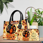 Personalized African American Leather Bag, African Purse, Gifts for Black Girl Women, Black History Handbags