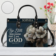 Display view of the printed botanical faith artwork alongside an inset textured pattern circle.