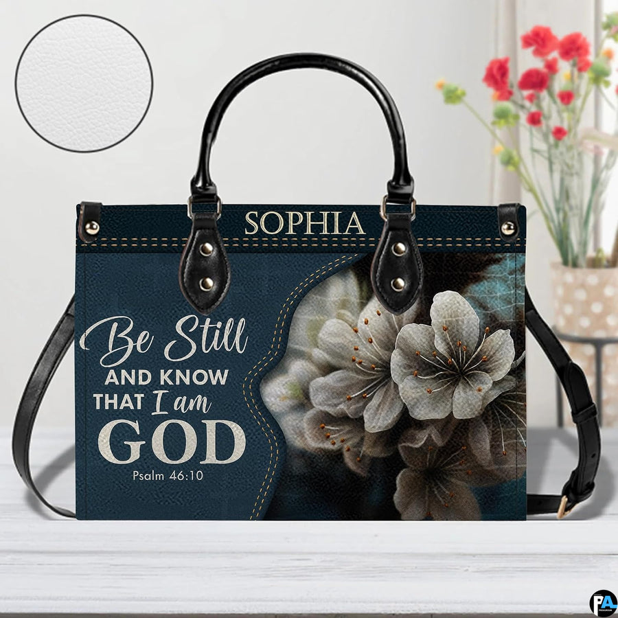 Display view of the printed botanical faith artwork alongside an inset textured pattern circle.