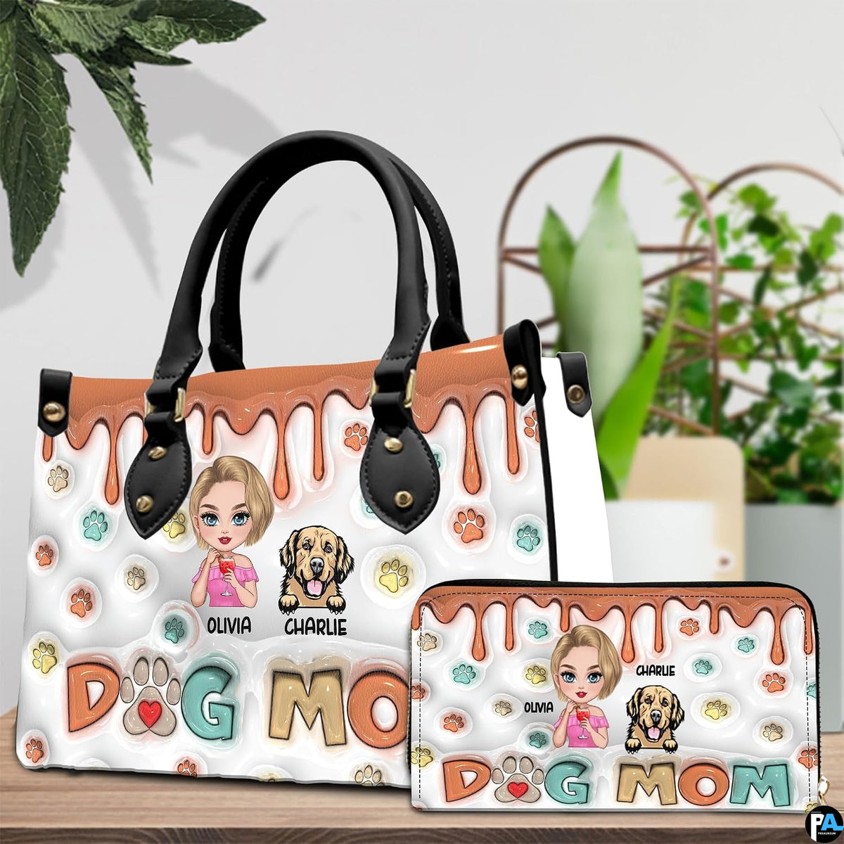 Side view of white cartoon handbag displaying structured profile and clean depth.