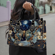 PREAUREUM "{split_values}" Personalized {collection_title} Leather Handbag
