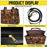 Detailed multi-panel overview illustrating interior layout and exterior decorative accents.