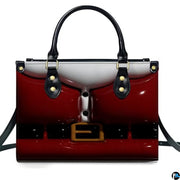 Personalized 3D Inflated Santa's Suit Handbag for Christmas Gift