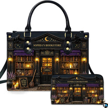 Personalized Mystical Sophia's Bookstore Facade Tote Bag