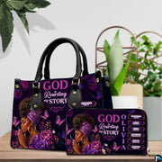 Personalized African American Leather Bag, African Purse, Gifts for Black Girl Women, Black History Handbags