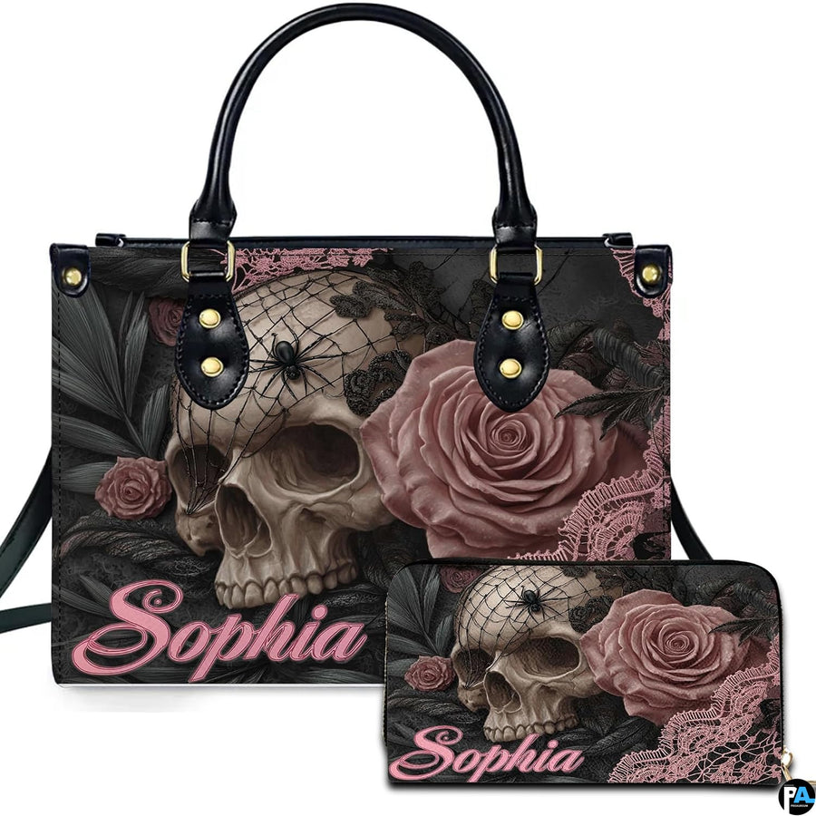 Personalized with Spiderweb Handbag