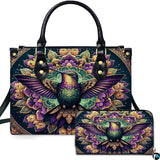Mandala Hummingbird Handbag & Matching Wallet