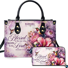 Personalized Christian Leather Handbag, Jesus Christian Tote Bag, Bible Purse, Religious Bags Gift for Mom, Women