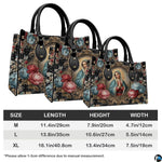 Open handbag interior display showing roomy main storage compartment.