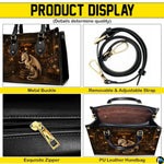 Bookstore Leather Bag, Book Purse for Book Lovers, Shoulder Bag