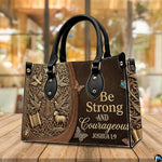 Personalized Christian Leather Handbag – Custom Purse Faith Gift for Mom, Grandma, Women Birthday or Christmas