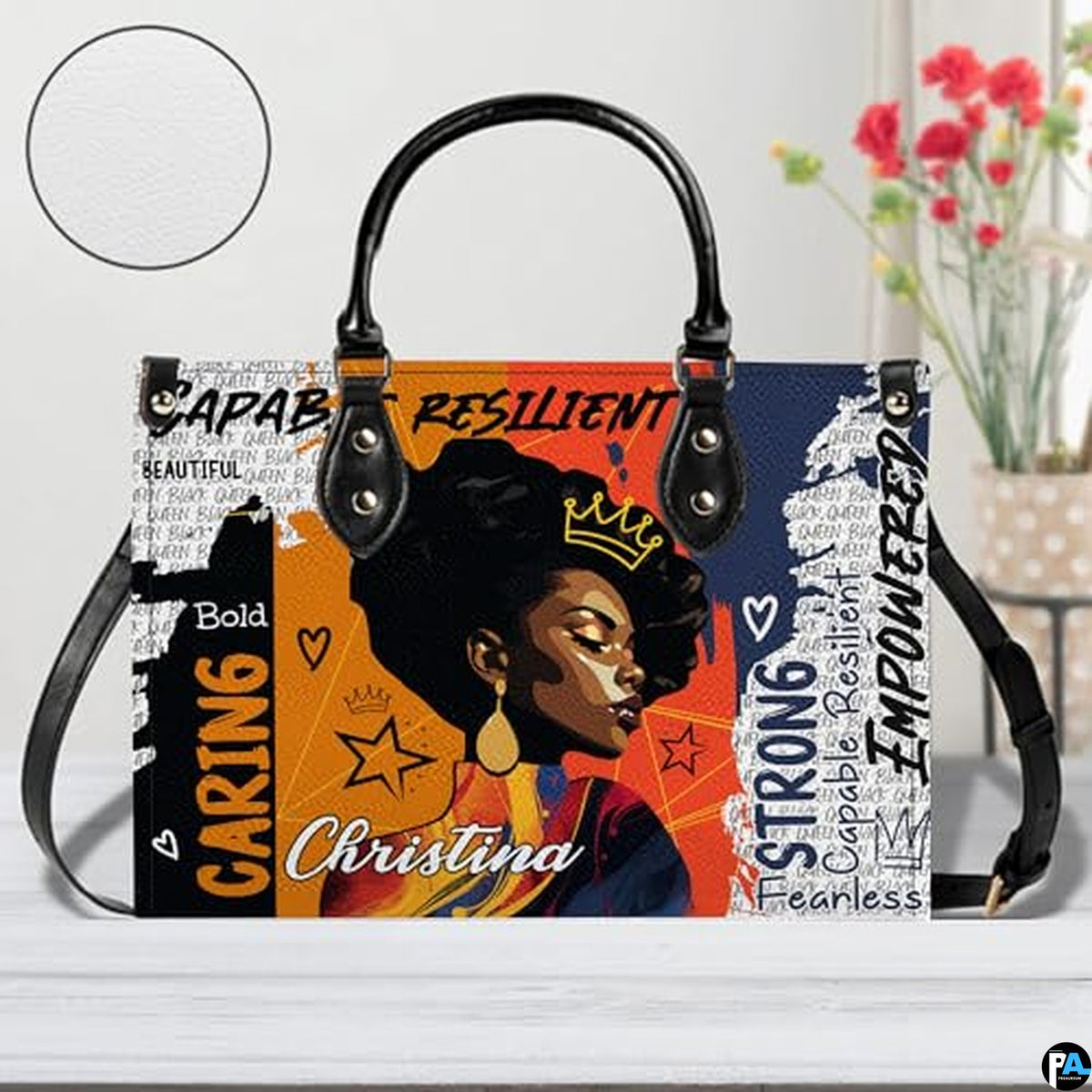 Christian Gifts for Women Faith, Customized Christian Leather Handbag, Jesus Bag, Bible Purse, Inspirational Religious