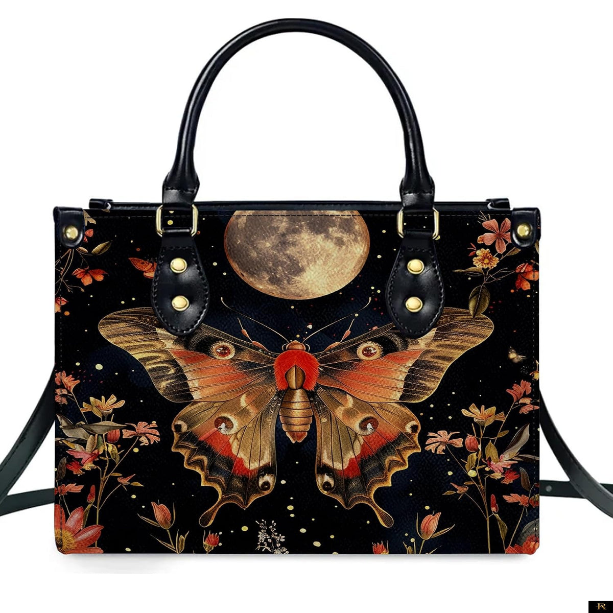 PREAUREUM "{split_values}" Personalized {collection_title} Leather Handbag